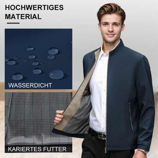 Freizeitjacke mit Stehkragen und Reißverschluss für Herren