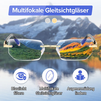 Randlose Lesebrille mit Blaulichtfilter